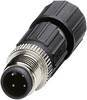 Phoenix Contact 1641691 Sensor-/Aktor-Steckverbinder, unkonfektioniert M12 Stecker, gerade Polzahl Sensoren: 4 1 St.