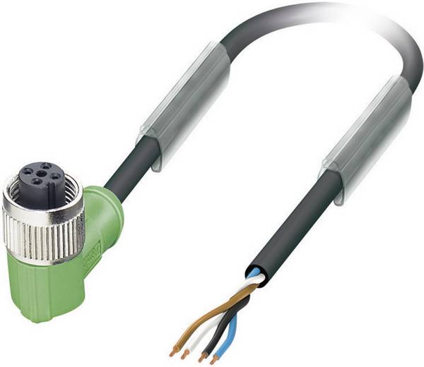Phoenix Contact 1668221 Sensor-/Aktor-Steckverbinder, konfektioniert M12 Buchse, gewinkelt 1.50 m Polzahl Sensoren: 4 1 St.