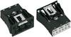 WAGO 770-703 Netz-Steckverbinder WINSTA MIDI Buchse, gerade Gesamtpolzahl: 2 + PE 25 A Schwarz 1 St.