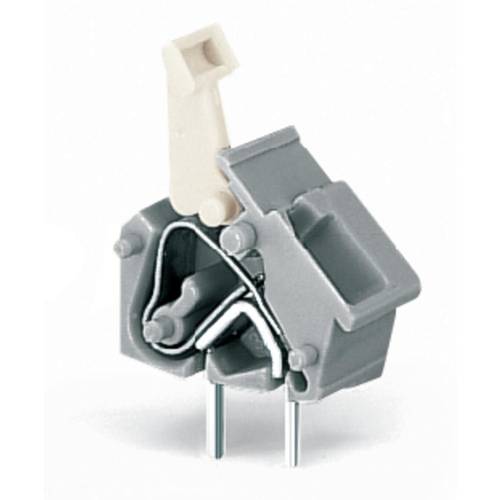 WAGO 256-753 Federkraftklemmblock 2.50 mm² Polzahl 1 Lichtgrau 400 St.