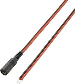 Anschlusskabel offene Enden für LED Technik Gesamtlänge ~15cm 5x DC-Buchse