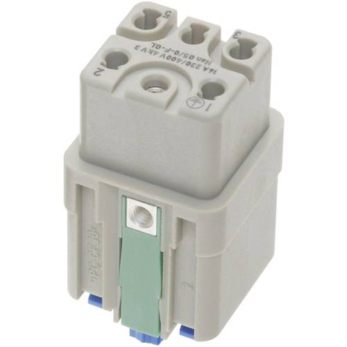 Thumbnail - Harting 09120052733 Buchseneinsatz Han® Q 5 + PE Han-Quick Lock® 1 St. Piece