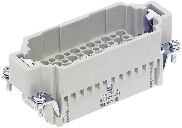 HARTING 09160723001 Stifteinsatz Han® DD 72 + PE Crimpen 1 St.