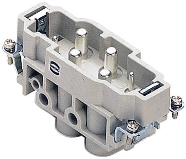 HARTING 09380062601 Stifteinsatz Han® Com 4 + 2 + PE Schrauben 1 St.