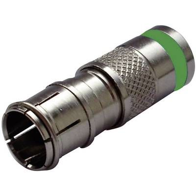 Interkabel F-KPS 51Q F-Stecker Kompression Anschlüsse: F-Stecker Kabel-Durchmesser: 6.9 mm 1 St.