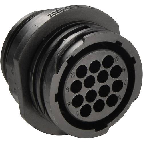 TE Connectivity 206043-3 Rundstecker Buchse, gerade Gesamtpolzahl: 14 Serie (Rundsteckverbinder): CPC 1 St.