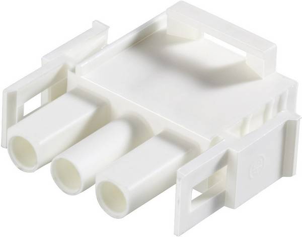 TE Connectivity Stiftgehäuse-Kabel Universal-MATE-N-LOK Polzahl Gesamt 2 Rastermaß: 6.35 mm 350777-4 1 St.
