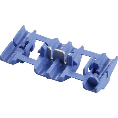 TE Connectivity 735398 Schwachstromverbinder flexibel: 1-2.5 mm² starr: 1-2.5 mm² Polzahl: 2 1 St. Blau
