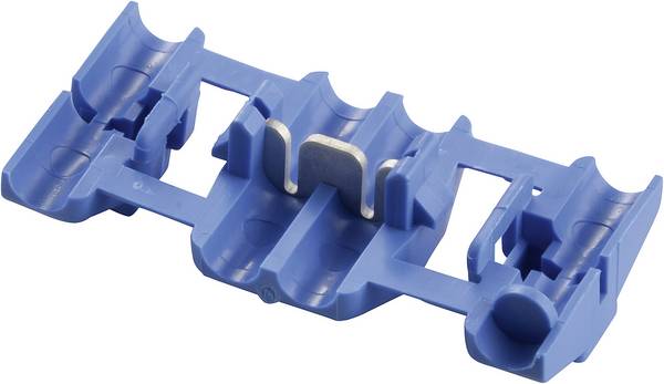 TE Connectivity 735398 Schwachstromverbinder flexibel: 1-2.5 mm² starr: 1-2.5 mm² Polzahl: 2 1 St. Blau