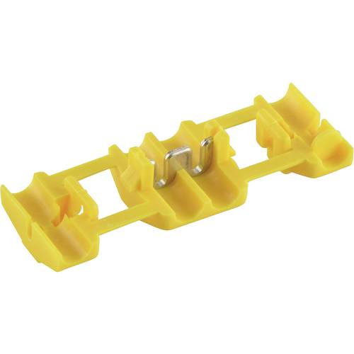 TE Connectivity 735411 Schwachstromverbinder flexibel: 4-6 mm² starr: 4-6 mm² Polzahl: 2 1 St. Gelb