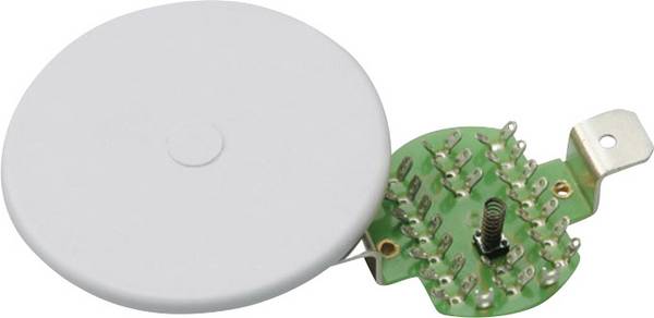 Unterputz Löt-Verteiler 19 Lötanschlüsse VdS-C VT4200W Lötverteiler Weiß ABUS Professional