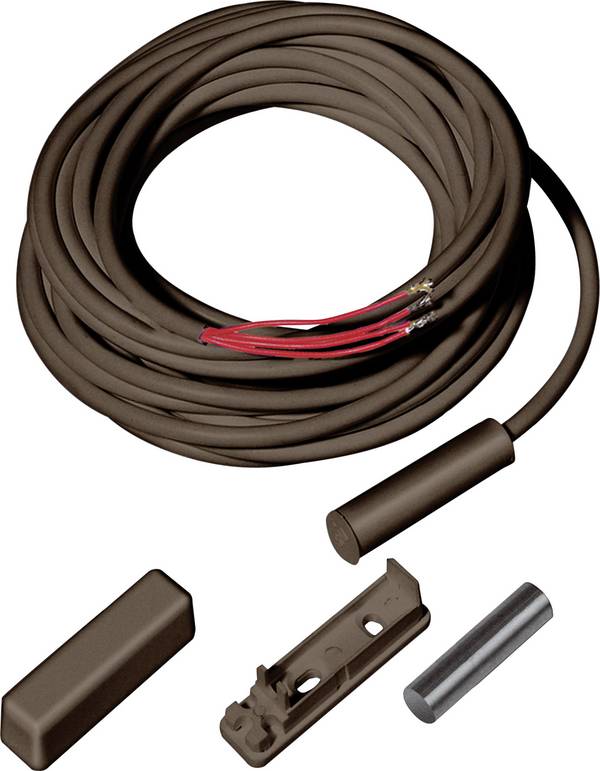 ABUS MK1010B Ein-/Aufbau Öffnungsmelder VdS-B braun MK1010B Magnetkontakt