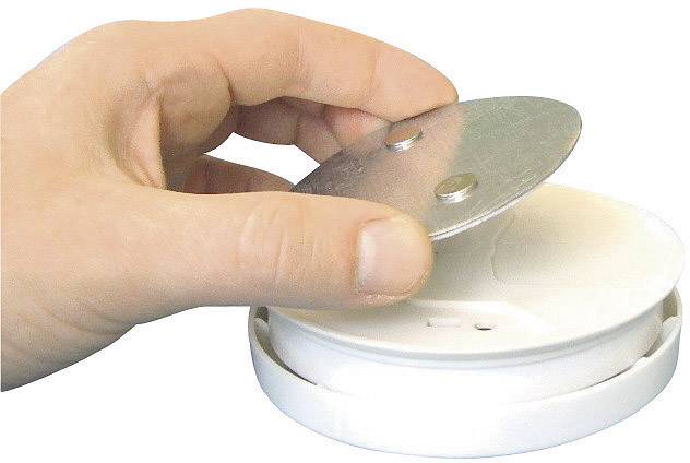 GEV MAGNETOLINK Magnet-Befestigung für Rauchwarnmelder (Ø x H) 71 mm x 2.2 mm-4
