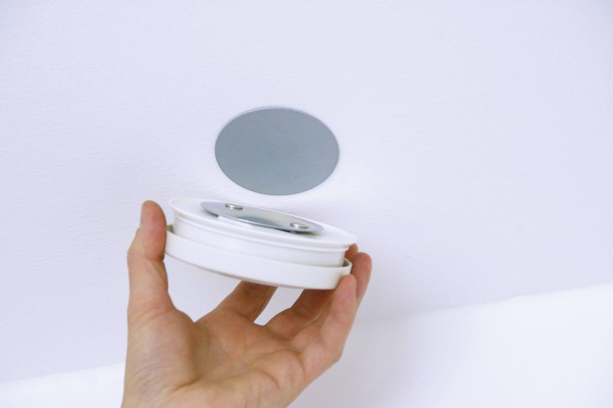GEV MAGNETOLINK Magnet-Befestigung für Rauchwarnmelder (Ø x H) 71 mm x 2.2 mm-0