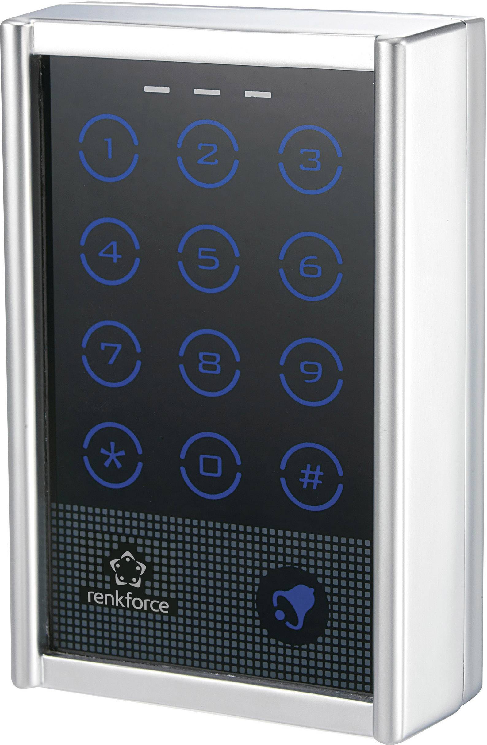 con Touchscreen SYGONIX SY-3435062 Codeschloss Oberfl/ächenmontage IP66 con beleuchteter Tastatur
