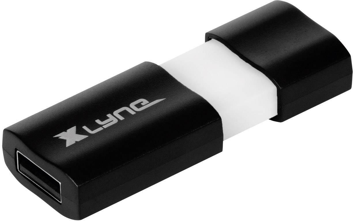 XLYNE Stick USB2.0 64GB xlyne \"Wave\" Highspeed  [bk/wh] rt