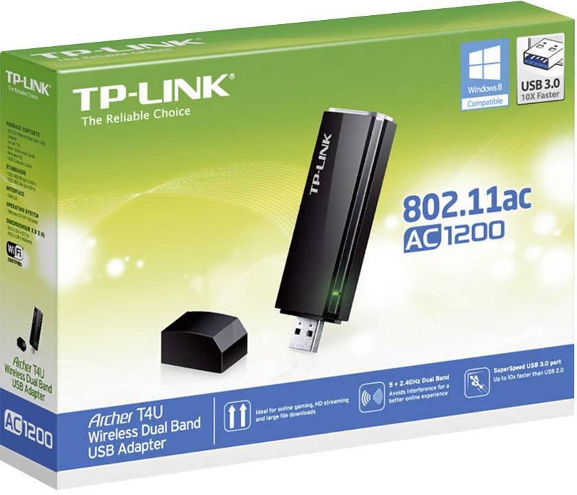 Archer T4U - Netzwerkadapter - USB 3.0-4