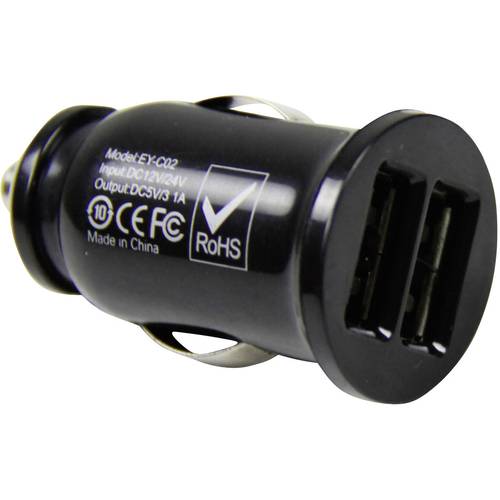HP Autozubehör Duo USB Ladestecker 12V 12 V zu 5 V