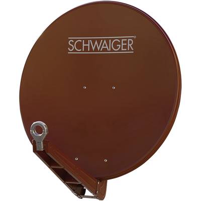 Schwaiger SPI075 SAT Antenne 75 cm Reflektormaterial: Aluminium Rot (metallic)