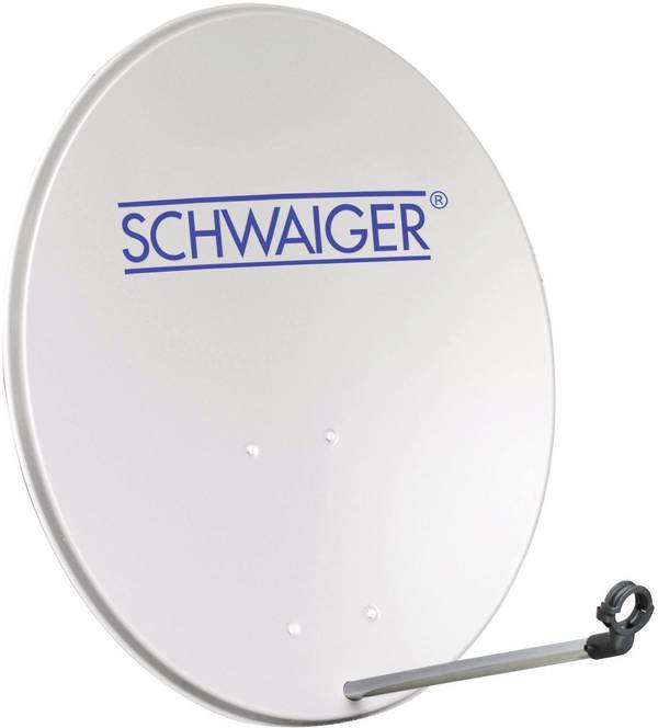 Schwaiger SPI2080 SAT Antenne 80 cm Reflektormaterial: Aluminium Aluminium-Grau