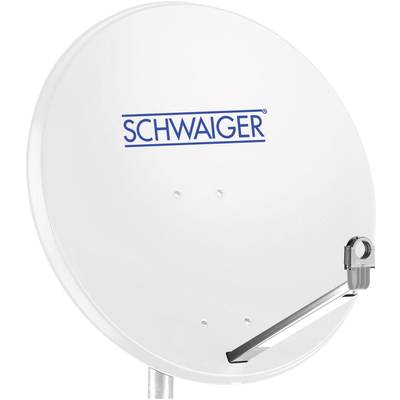 Schwaiger SPI998.0 SAT Antenne 75 cm Reflektormaterial: Aluminium Hellgrau