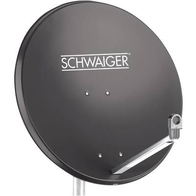 Schwaiger SPI998.1 SAT Antenne 75 cm Reflektormaterial: Aluminium Anthrazit