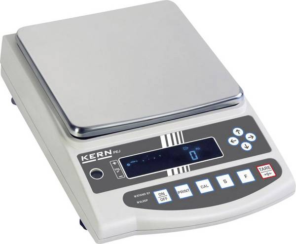 Kern PES 6200-2M Präzisionswaage  Wägebereich (max.) 6.2 kg Ablesbarkeit 0.01 g netzbetrieben Silber
