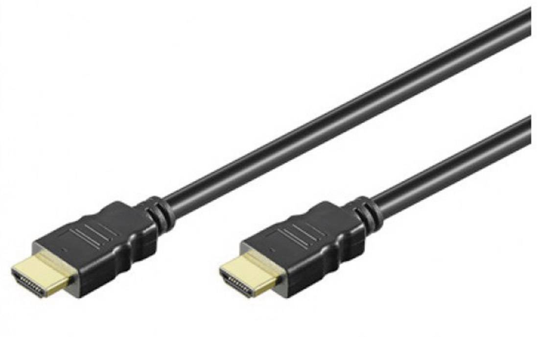 MANHATTAN HDMI Anschlusskabel [1x HDMI-Stecker - 1x HDMI-Stecker] 5 m Schwarz Manhattan