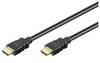 Manhattan HDMI Anschlusskabel HDMI-A Stecker, HDMI-A Stecker 2.00 m Schwarz 323215-CG 4K UHD, Audio Return Channel HDMI-Kabel