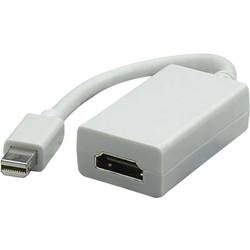Image of Manhattan 322461-CG HDMI / DisplayPort Adapter [1x Mini-DisplayPort Stecker - 1x HDMI-Buchse] Weiß 0.17 m