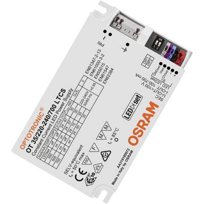 OSRAM OT 35/220-240/700 LTCS VS20 LED-Treiber  Konstantstrom 35 W 0.1 - 0.7 A 24 - 87 V/DC dimmbar