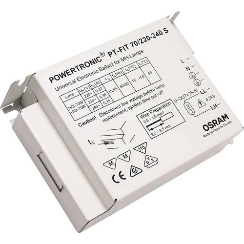 LEDVANCE EVG 35 W (1 x 35 W) für Leuchteneinbau, Metallgehäuse