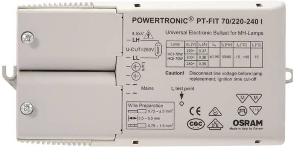 LEDVANCE 4008321377685 EVG 70 W (1 x 70 W) mit Zugentlastung