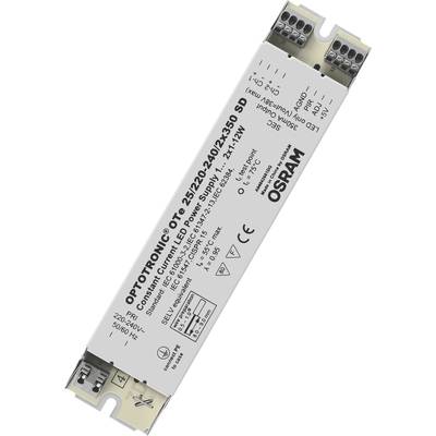 OSRAM OTE 25/220-240/2X350 SD VS20 LED-Treiber  Konstantstrom 12 W 0.35 A 38 V/DC 