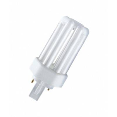 OSRAM Energiesparlampe EEK: G (A - G) GX24d-3 139 mm  26 W Warmweiß Röhrenform  1 St.