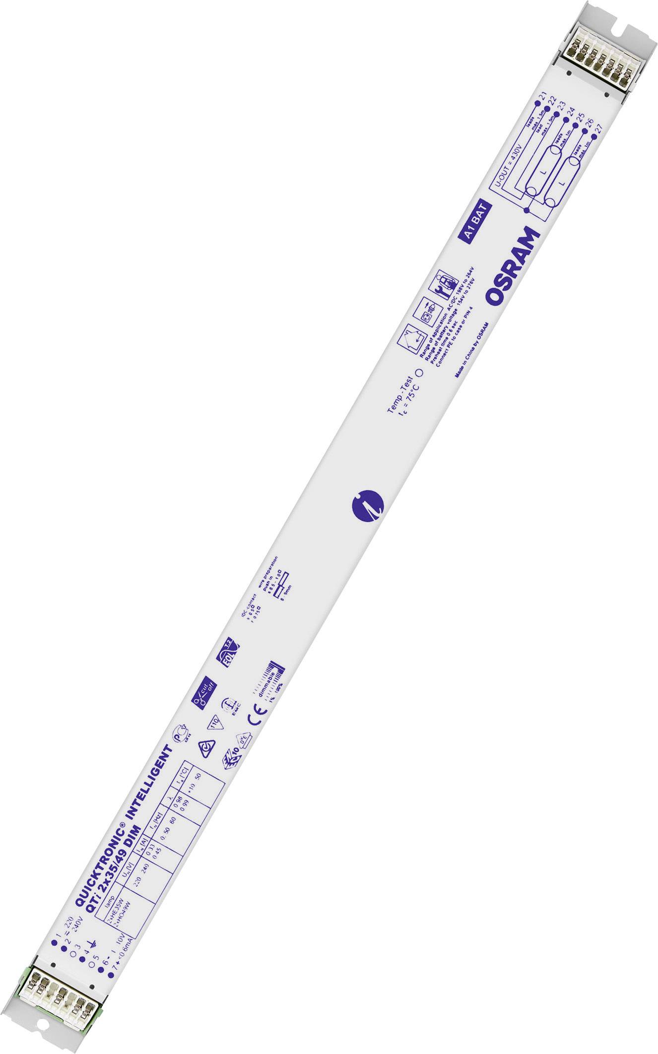OSRAM Kompaktleuchtstofflampe, Leuchtstofflampen EVG 98 W (2 x 49 