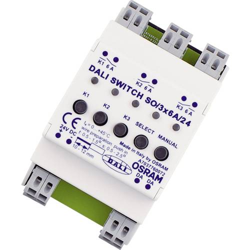 OSRAM HOMELIGHTING DALI SWITCH SO 3X6A/24 8X1 LED-Trafo Konstantstrom 24 V/DC 1 St.