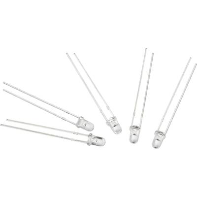 Würth Elektronik 151033BS03000 LED bedrahtet Blau Rund 3 mm 3800 mcd 30 ° 30 mA 2.8 V