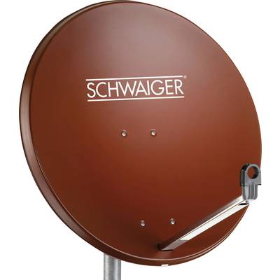 Schwaiger SPI998.2 SAT Antenne 75 cm Reflektormaterial: Aluminium Ziegel-Rot