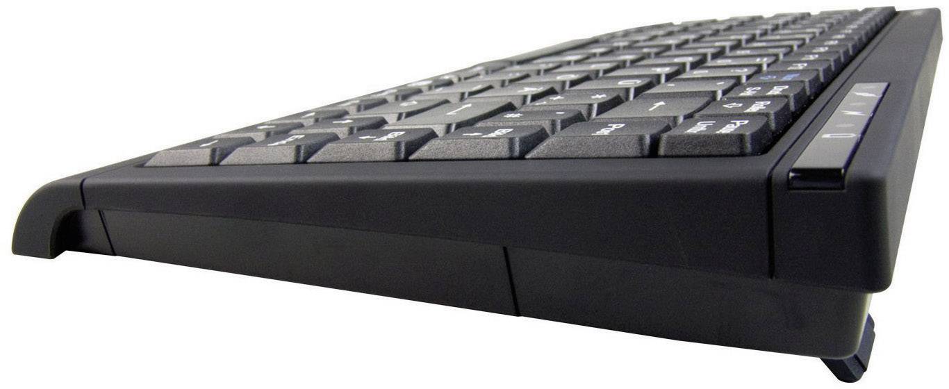 Keysonic ACK-595C+ USB Tastatur Deutsch, QWERTZ Schwarz-1