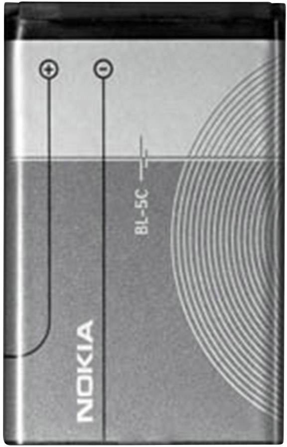 Nokia - BL-5C - Li-Ion Akku - 3120 - 1100mAh-1