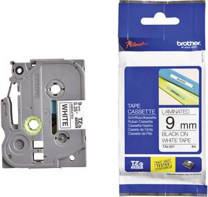 2 Extra Stark 9mm Schriftband für Brother TZ-S221 TZe-S221 PT-D200 9800PCN 9600