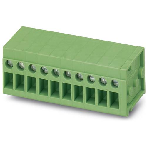Phoenix Contact 1700121 Schraubklemmblock 2.50 mm² Polzahl 3 Grün 20 St.