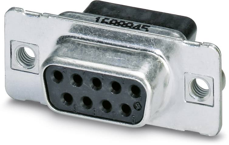 Phoenix Contact VS-09-BU-DSUB-CD-G 1688845 D-SUB Buchsenleiste 180 ° Polzahl: 9 Crimpen 10 St.