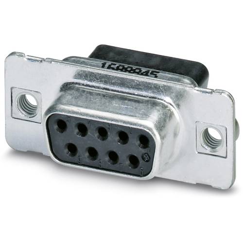 Phoenix Contact VS-09-BU-DSUB-CD-G 1688845 D-SUB Buchsenleiste 180 ° Polzahl: 9 Crimpen 10 St.