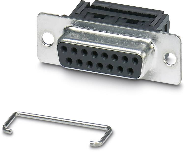 Phoenix Contact VS-15-BU-DSUB-FK 1688900 D-SUB Buchsenleiste 90 ° Polzahl: 15 Schneid-Klemm 10 St.