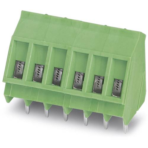 Phoenix Contact 1713066 Schraubklemmblock 2.50 mm² Polzahl 8 Grün 50 St.