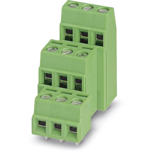 Phoenix Contact 1723292 Dreistockklemme 1.50 mm² Polzahl 9 Grün 100 St.