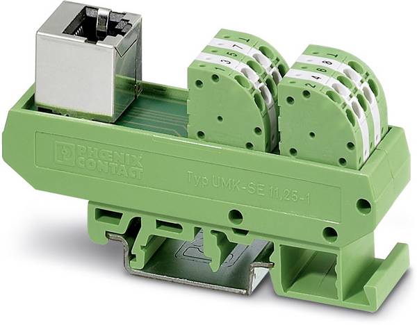 Passivmodul Varioface-UMK Phoenix Contact 2900682 UMK-RJ45/S/8PTDA Inhalt: 1 St.