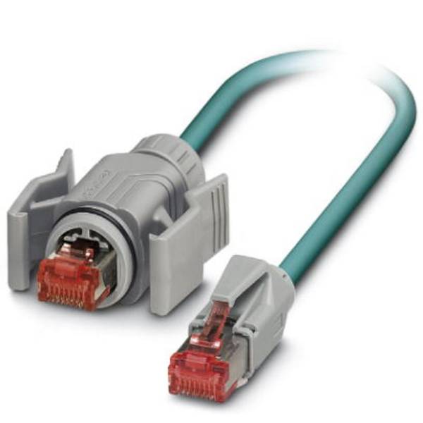 Phoenix Contact 1404354 RJ45 Patchkabel CAT 5e SF/UTP 1.50 m Blau  1 St.